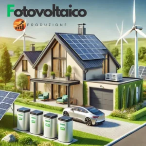 Come avere corrente senza contatore​: Casa sostenibile con pannelli solari e turbine eoliche, soluzione energetica off-grid