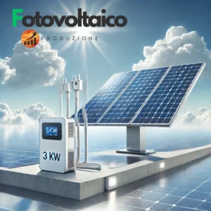 Kit fotovoltaico plug and play 3 kW installato su un balcone, facile da usare, ideale per risparmiare energia e abbassare i costi