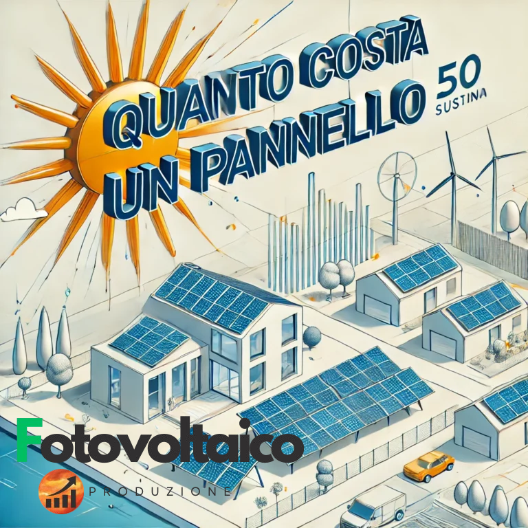 Quanto costa un pannello solare? Scopri il prezzo e i benefici di un impianto fotovoltaico in un’immagine che evoca sostenibilità e risparmio energetico.