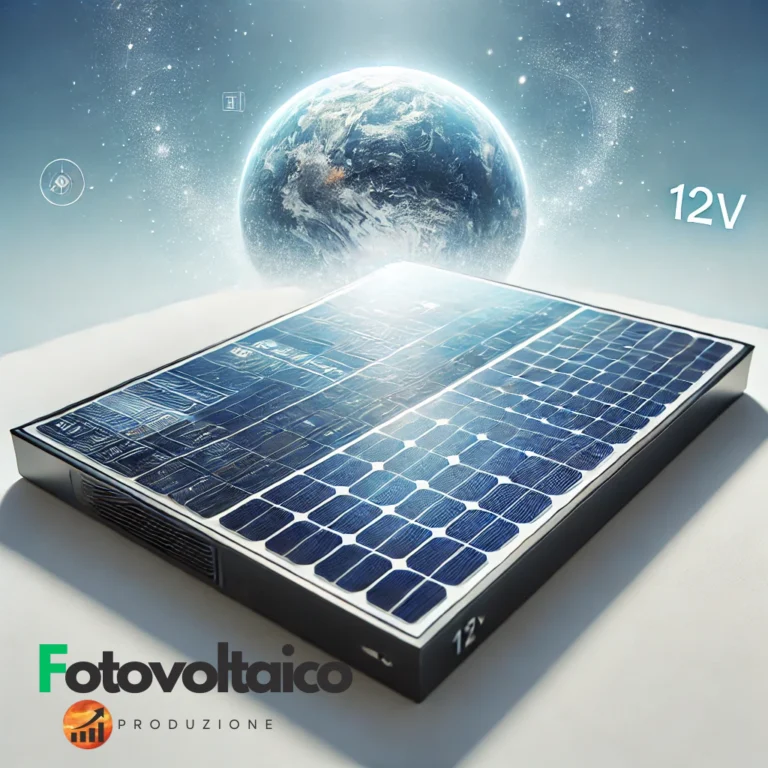 Kit pannello solare 12V con batteria per un'energia sostenibile e indipendente