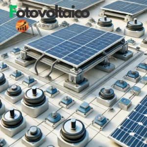 Zavorre per fotovoltaico installazione di supporto sicuro per pannelli solari