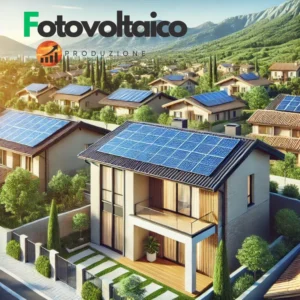 Migliori pannelli fotovoltaici sul mercato installati su un tetto moderno in Italia, circondato da un paesaggio soleggiato e colline verdi