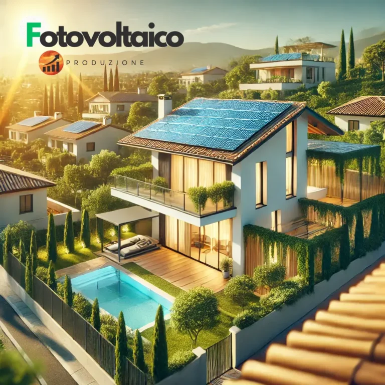 Iva su impianto fotovoltaico installato su una casa moderna, evidenziando l'installazione impianto fotovoltaico IVA reverse charge per un risparmio fiscale