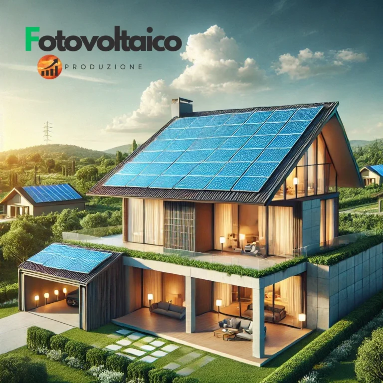 Pannelli fotovoltaici Rovigo installati su un tetto residenziale per massima efficienza energetica.